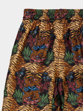 Paula Sonia Dreamframe Print Printed Silk Twill Pants