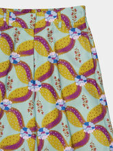 Paula Sonia Aquageo Printed Silk Twill Pants