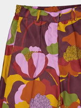 Sonia Floral Printed Silk Twill Pants | PDP - Fashion Clinic