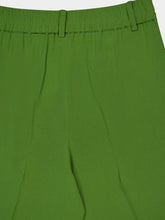 Paula Sonia Garden Green Silk Pants
