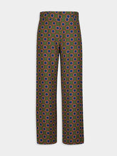 Paula Sonia Symmetrical Eye Silk Pants