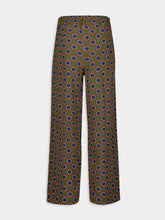 Paula Sonia Symmetrical Eye Silk Pants