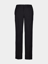 Prada Black Wool Blend Trousers