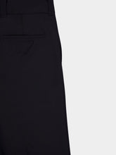 Prada Black Wool Blend Trousers