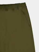 Prada Militare Green Straight-Fit Poplin Trousers