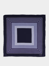 Tom Ford Geometric Silk Pocket Square