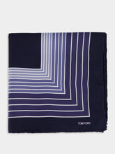 Tom Ford Geometric Silk Pocket Square
