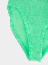 Hunza G Lime Square Neck Swimsuit