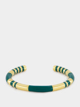 Aurélie Bidermann Positano Lapis Emerald Green Bangle
