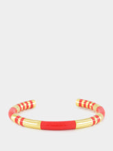 Aurélie Bidermann Positano Coral Rush Bangle