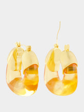 Lizzie Fortunato Organic Hoops in Honey