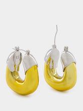 Lizzie Fortunato Mixed Metal Organic Hoops