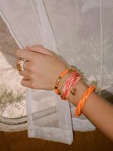 Aurélie Bidermann Positano Lapis Orange Papaya Bangle