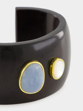 Lizzie Fortunato Lanna Cuff in Acacia Wood