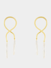 Lizzie Fortunato Etienne Earrings with Stick Pearls