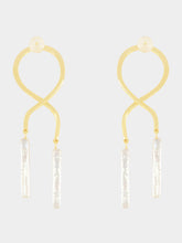 Lizzie Fortunato Etienne Earrings with Stick Pearls
