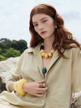 Lizzie Fortunato Pomelo Bead Necklace