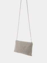 Benedetta Bruzziches Your Best Friend La Petite Silver Crystal Bag