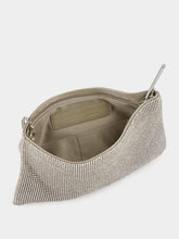 Benedetta Bruzziches Your Best Friend La Petite Silver Crystal Bag