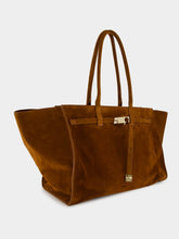 Benedetta Bruzziches Mame Suede Calfskin Tote Bag