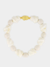 Lizzie Fortunato White Salamanca Necklace