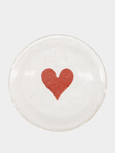 Astier de Villatte Small Red Heart Dish