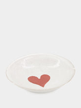 Astier de Villatte Small Red Heart Dish