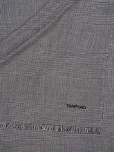 Tom Ford Prince of Wales Grey Wool Scarf