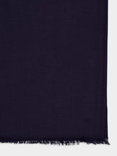 Tom Ford Navy Blue Wool Day Scarf