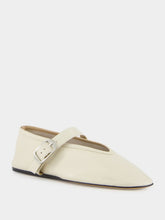 Le Monde Beryl Stella Slipper in Ecru Leather