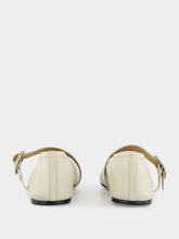 Le Monde Beryl Stella Slipper in Ecru Leather