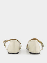 Le Monde Beryl Stella Slipper in Ecru Leather
