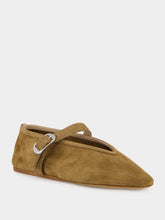 Le Monde Beryl Taupe Stella Suede Slipper