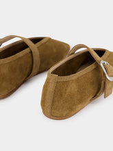 Le Monde Beryl Taupe Stella Suede Slipper