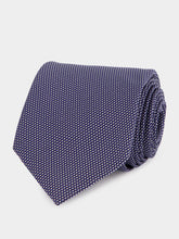 Tom Ford Avian Blue Dot Pattern Silk Tie