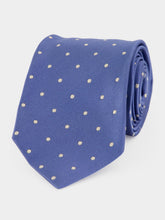 Tom Ford Sugar Paper Blue Polka Dot Silk Tie