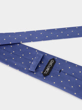 Tom Ford Sugar Paper Blue Polka Dot Silk Tie