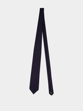 Tom Ford Navy Blue Polka Dot Silk Tie