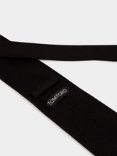 Tom Ford Black Mulberry Silk Tie