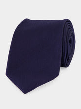 Tom Ford Ink Blue Textured Silk Tie
