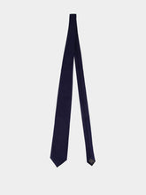 Tom Ford Ink Blue Textured Silk Tie