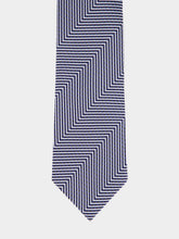 Tom Ford Zigzag Stripe Silk Tie