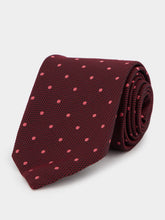 Tom Ford Burgundy Polka Dot Silk Tie