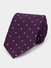 Tom Ford Purple Polka Dot Silk Tie