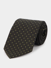 Tom Ford Dotted Olive Silk Tie