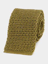 Tom Ford Khaki Knitted Tie