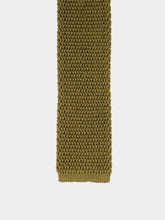 Tom Ford Khaki Knitted Tie