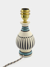Cressida Bell Stripey vase lamp
