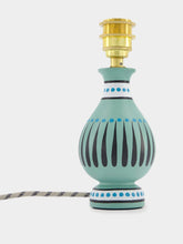 Cressida Bell Stripey vase lamp