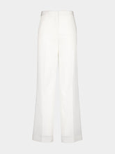 Matteau Chalk Straight Twill Trouser